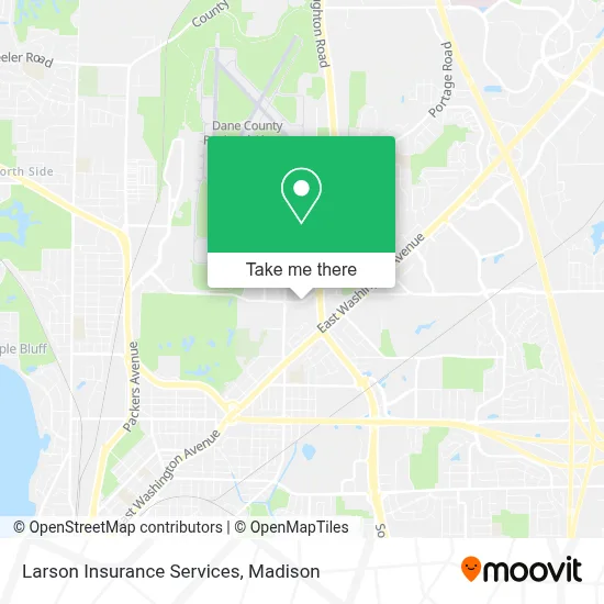 Larson Insurance Services map