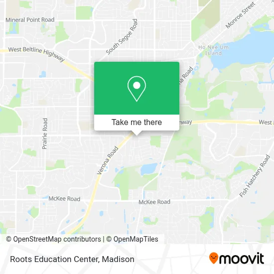 Mapa de Roots Education Center