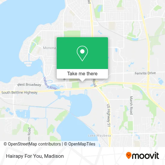 Hairapy For You map