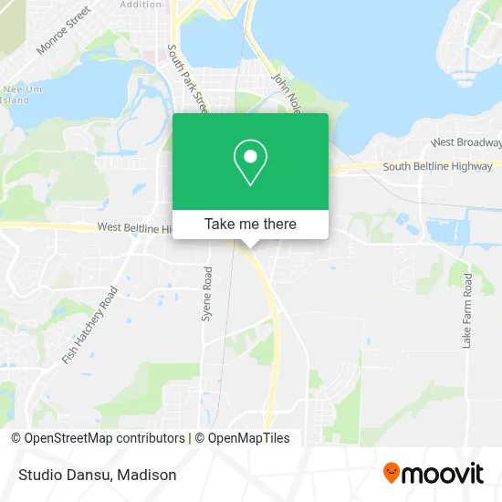 Studio Dansu map