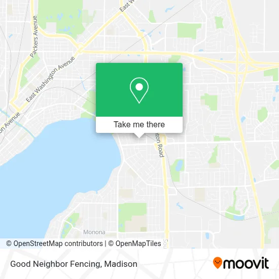 Good Neighbor Fencing map