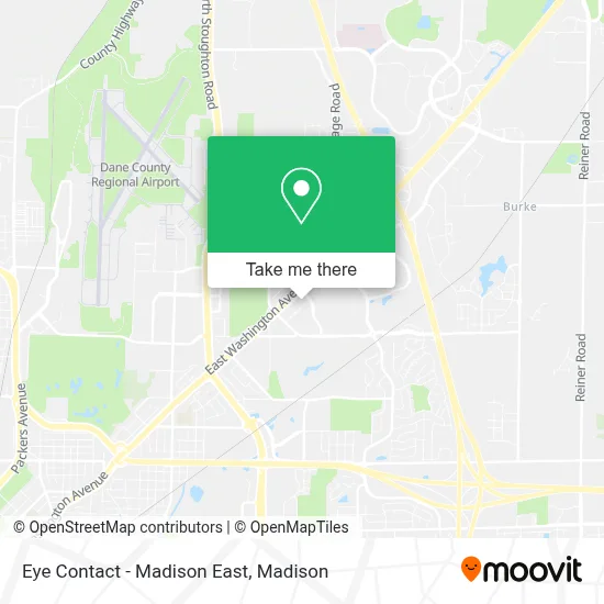 Eye Contact - Madison East map