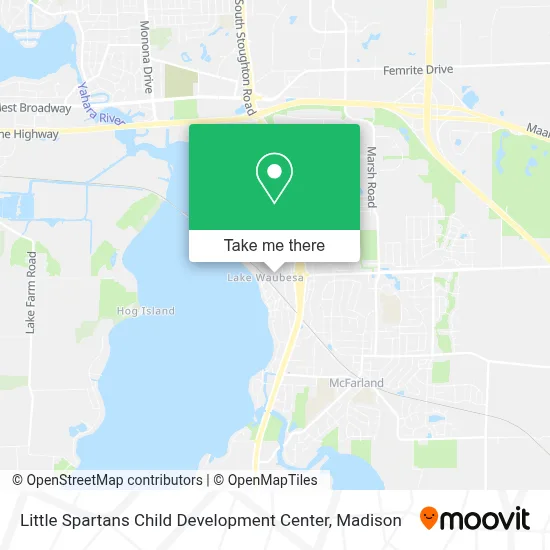 Little Spartans Child Development Center map