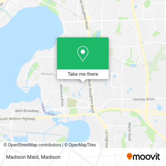 Madison Maid map