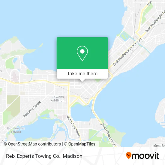 Relx Experts Towing Co. map