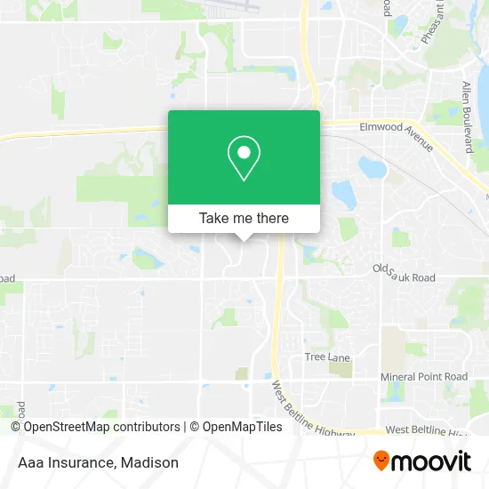 Aaa Insurance map