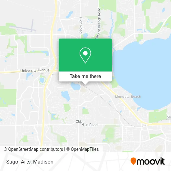 Sugoi Arts map