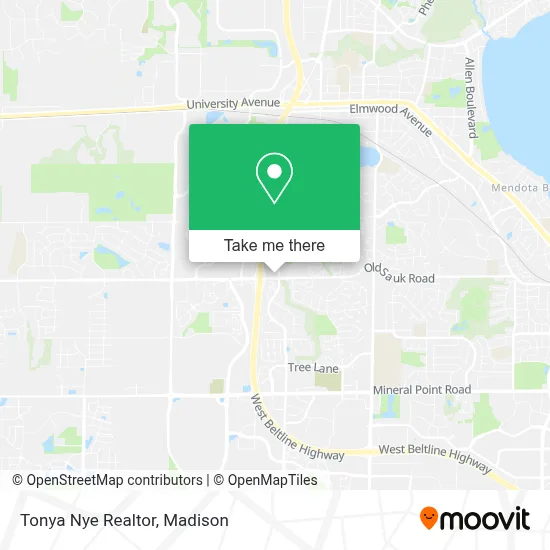 Tonya Nye Realtor map