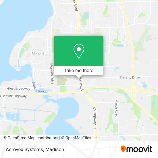 Aerovex Systems map