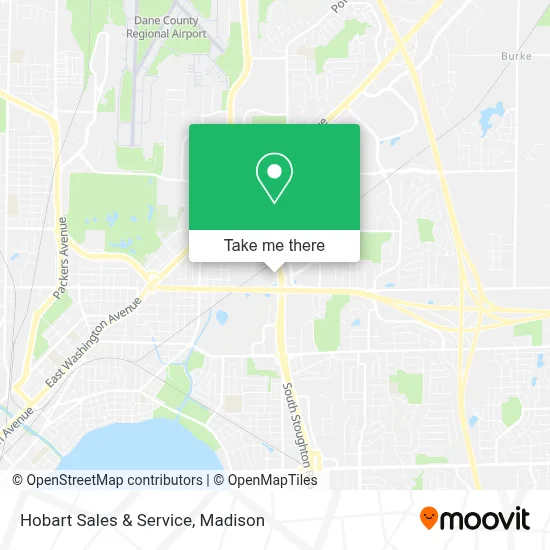 Hobart Sales & Service map