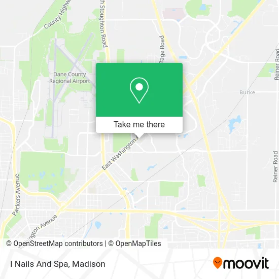 I Nails And Spa map