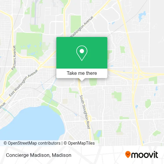 Concierge Madison map