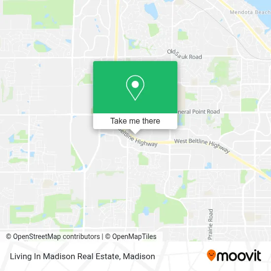 Living In Madison Real Estate map
