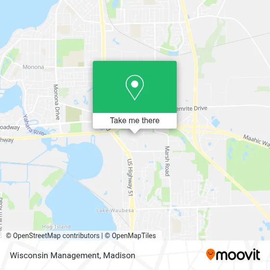 Wisconsin Management map
