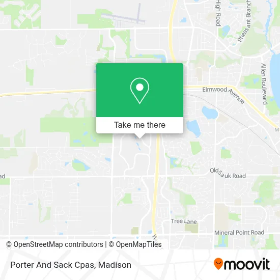 Porter And Sack Cpas map