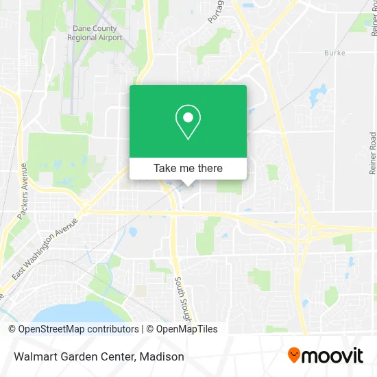 Walmart Garden Center map
