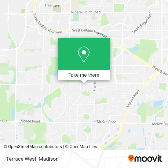 Terrace West map