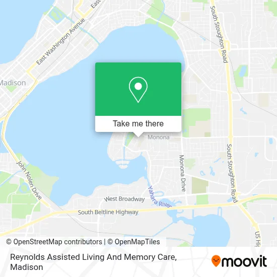 Reynolds Assisted Living And Memory Care map