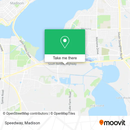 Speedway map