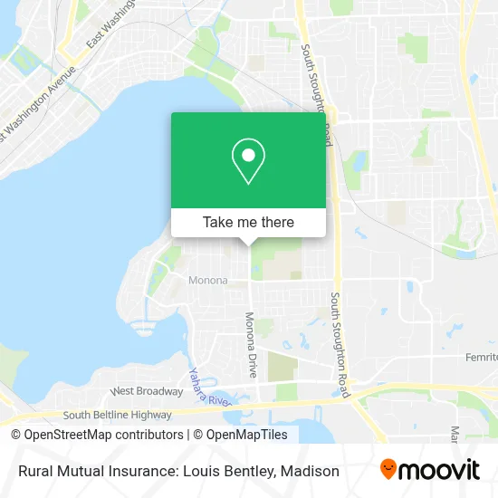 Rural Mutual Insurance: Louis Bentley map