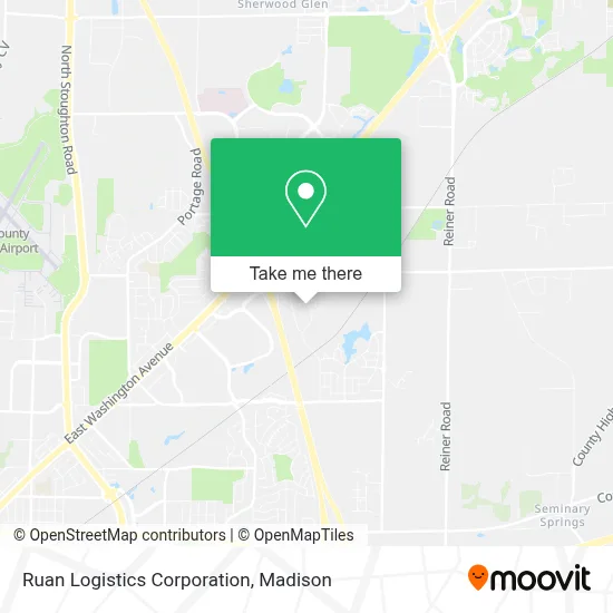 Ruan Logistics Corporation map