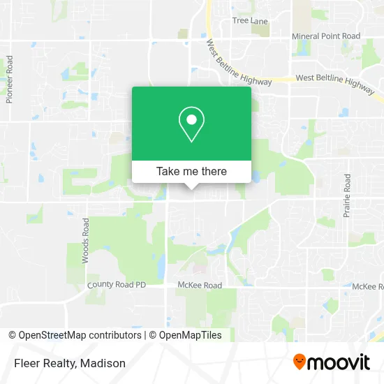 Fleer Realty map