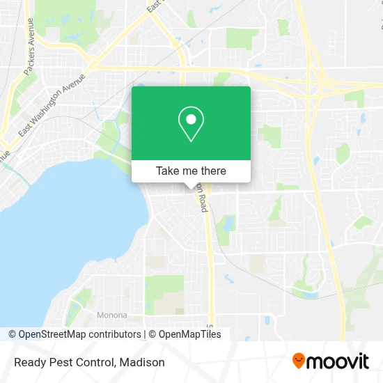 Ready Pest Control map