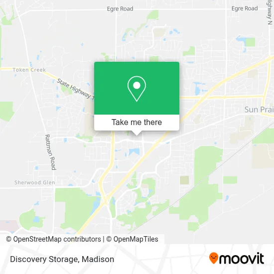 Discovery Storage map