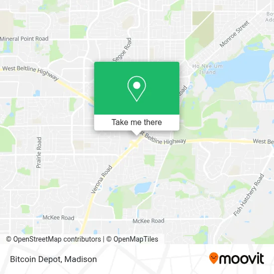 Bitcoin Depot map
