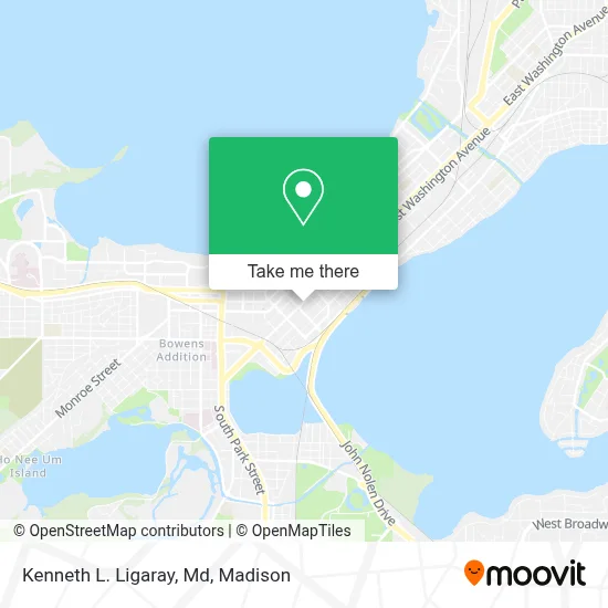 Kenneth L. Ligaray, Md map