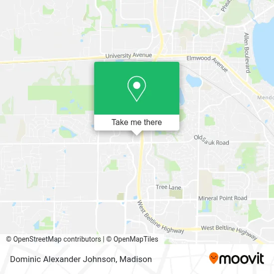 Dominic Alexander Johnson map