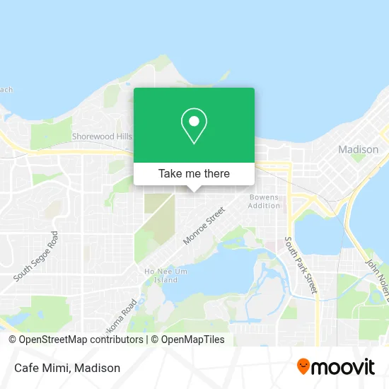 Cafe Mimi map