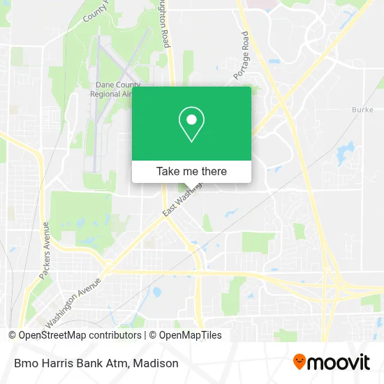 Bmo Harris Bank Atm map