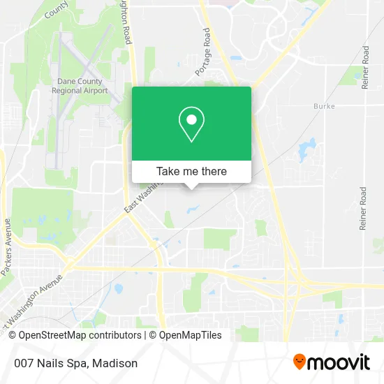 007 Nails Spa map
