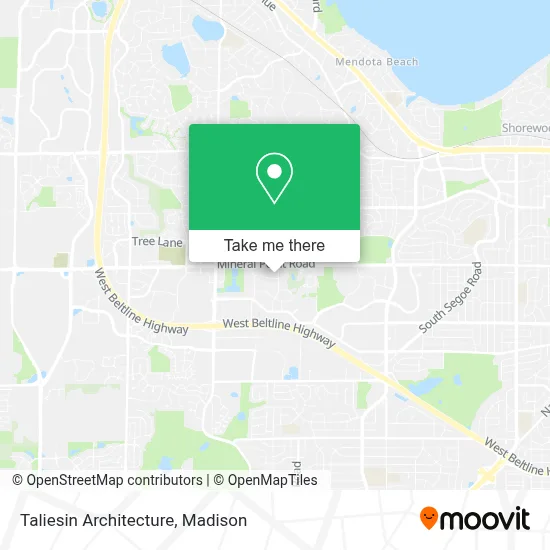Taliesin Architecture map