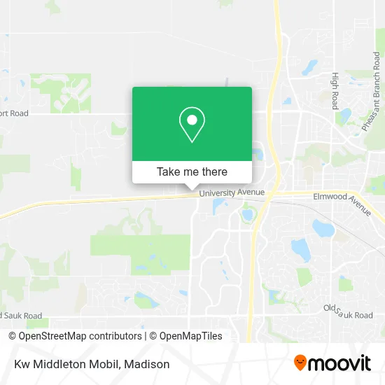 Kw Middleton Mobil map