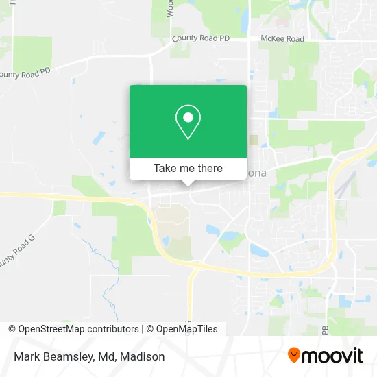 Mark Beamsley, Md map