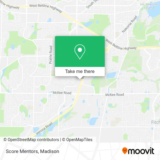 Score Mentors map