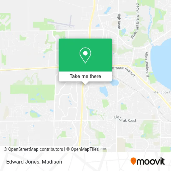 Edward Jones map