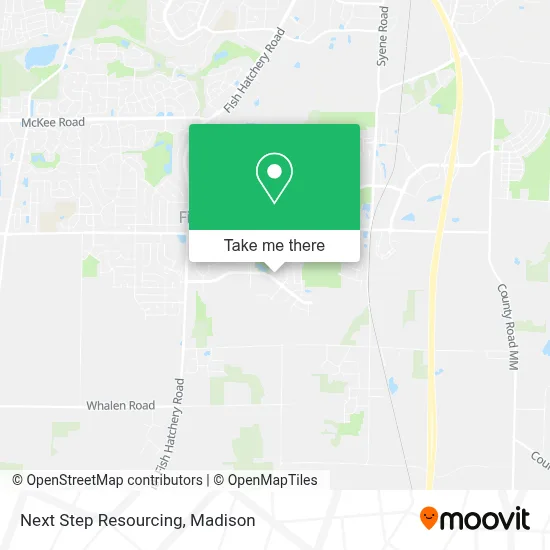 Next Step Resourcing map