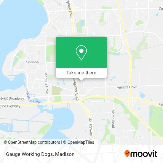 Gauge Working Dogs map