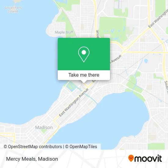 Mercy Meals map
