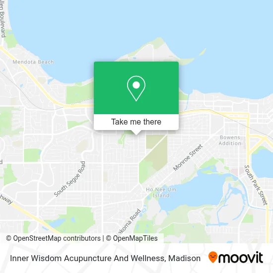 Inner Wisdom Acupuncture And Wellness map