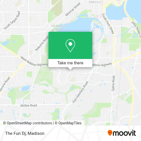 The Fun Dj map