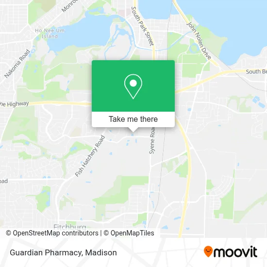 Guardian Pharmacy map