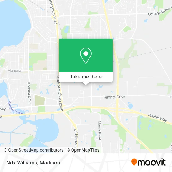 Ndx Williams map