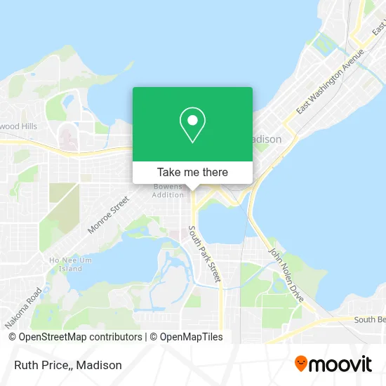 Ruth Price, map