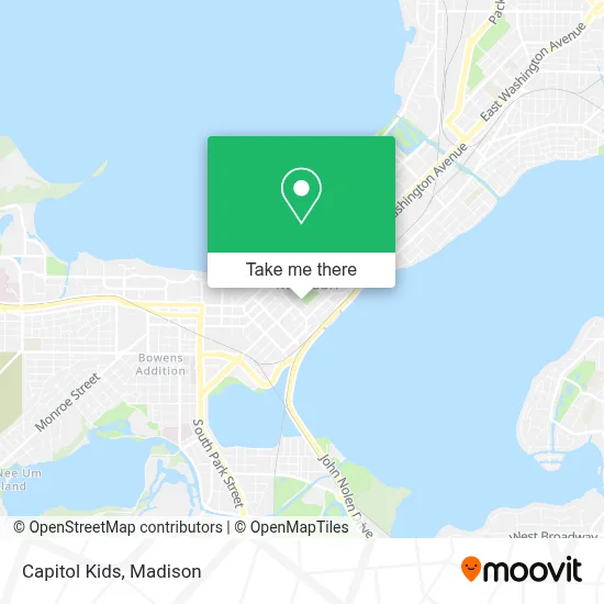 Capitol Kids map