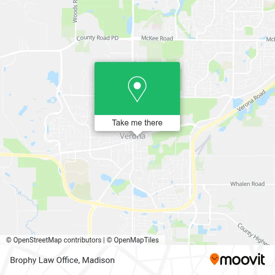 Brophy Law Office map