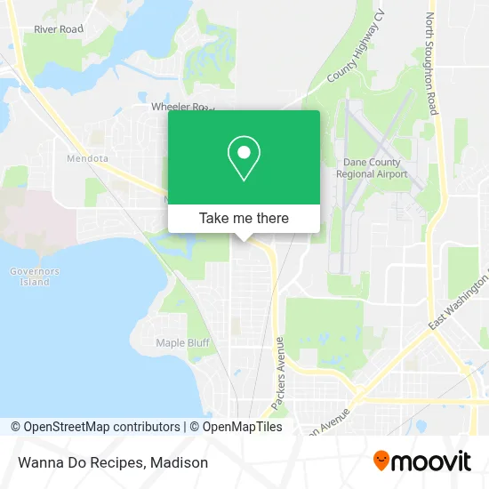 Wanna Do Recipes map